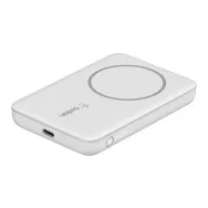 Power bank Belkin Magnetic Wireless Power Bank 2500 mAh BPD002BTWH - Biały - BPD002BTWH | Sklep ITnes.pl - IT for BUSINESS