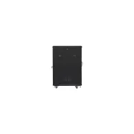 Szafa rack 19" 22U Lanberg FF01-6822-12B, 600 x 800 x 1159 mm, drzwi szklane | Sklep ITnes.pl, IT for BUSINESS