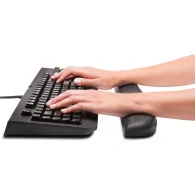 Podkładka pod nadgarstki Kensington ErgoSoft Wrist Rest - Czarna - K52798WW | Sklep ITnes.pl - IT for BUSINESS