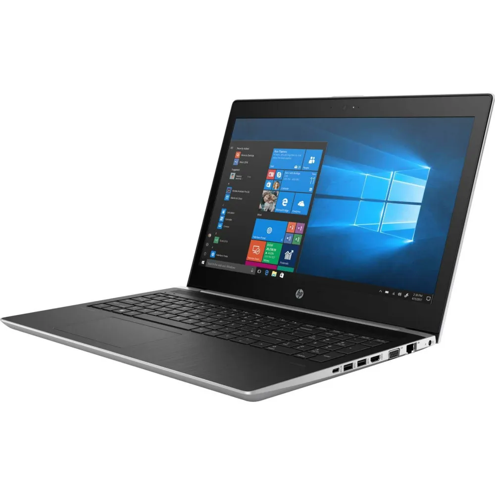 Laptop HP ProBook 455 G5 3GH82EA - A9-9420/15,6" FHD IPS/RAM 4GB/HDD 500GB/AMD Radeon R5/Srebrny/Windows 10 Pro/1 rok Carry-in - zdjęcie