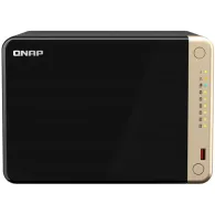 Serwer NAS QNAP Tower TS-664-KSSG, Tower, Intel Celeron N5105, N5095, 16GB RAM, 32TB, 1TB cache, 6 wnęk, 2 x M.2 | Sklep ITnes.pl, IT for BUSINESS