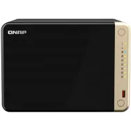 Serwer NAS QNAP Tower TS-664-KSSG, Tower, Intel Celeron N5105, N5095, 16GB RAM, 32TB, 1TB cache, 6 wnęk, 2 x M.2 | Sklep ITnes.pl, IT for BUSINESS