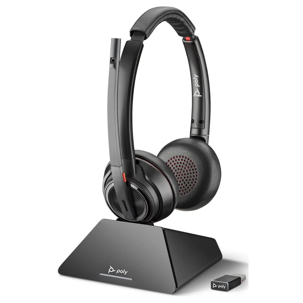 Zestaw słuchawkowy Plantronics Savi W8220 UC 209215-02 - Czarny | Sklep ITnes.pl - IT for BUSINESS