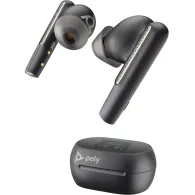 Słuchawki bezprzewodowe Poly Voyager Free 60 + UC Carbon Black Earbuds + BT700 USB-A Adapter + Touchscreen Charge Case 7Y8G3AA