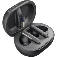 Słuchawki bezprzewodowe Poly Voyager Free 60 + UC Carbon Black Earbuds + BT700 USB-A Adapter + Touchscreen Charge Case 7Y8G3AA