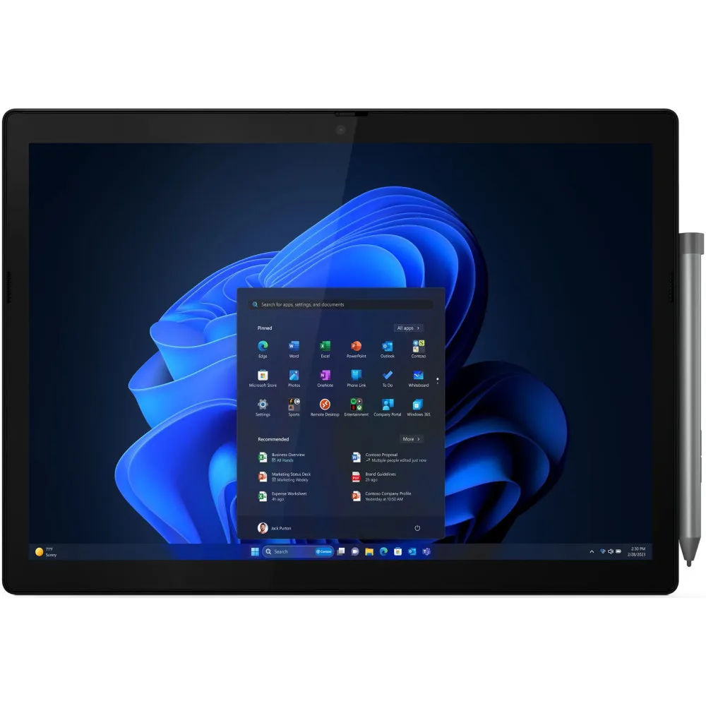 Tablet Lenovo ThinkPad X12 Detachable Gen 2 21LK0018PB, Core Ultra 7 164U, 12,3" 1920x1280, 1TB, 32GB, Czarny, Win11 Pro, 3CI | Sklep ITnes.pl, IT for BUSINESS