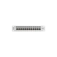 Lanberg PATCH PANEL 12 PORT 1U 10" EKRANOWANY KAT6 SZARY - PPF6-9012-S | Sklep ITnes.pl - IT for BUSINESS