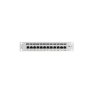 Lanberg PATCH PANEL 12 PORT 1U 10" EKRANOWANY KAT6 SZARY - PPF6-9012-S | Sklep ITnes.pl - IT for BUSINESS