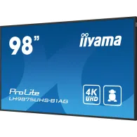 Monitor iiyama ProLite LH9875UHS-B1AG, 97,5", 3840x2160 (4K), 60Hz, IPS, 8 ms, Czarny | Sklep ITnes.pl, IT for BUSINESS