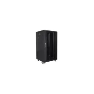 Szafa rack 19" 22U Lanberg FF01-6622-12B, 600 x 600 x 1160 mm, drzwi szklane | Sklep ITnes.pl, IT for BUSINESS