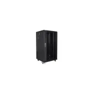 Szafa rack 19" 22U Lanberg FF01-6622-12B, 600 x 600 x 1160 mm, drzwi szklane | Sklep ITnes.pl, IT for BUSINESS