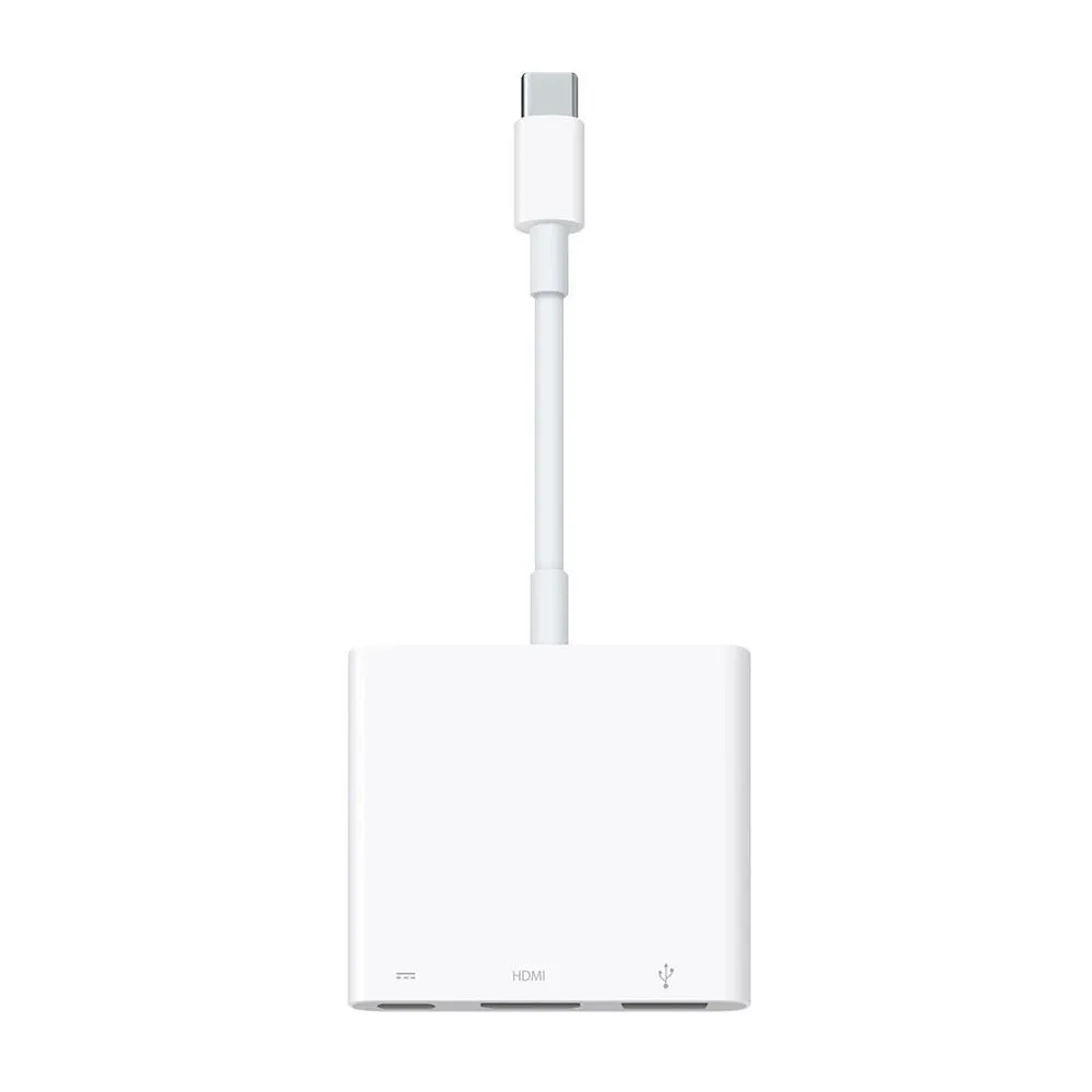 Replikator portów Apple USB-C / USB-C, HDMI, USB-A MW5M3ZM/A - Biały Replikator portów Apple USB-C / USB-C, HDMI, USB-A MW5M3ZM/A - Biały