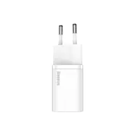 Ładowarka sieciowa Baseus Super Si Quick Charger 1C TZCCSUP-L02 - USB-C, 25W, Biała