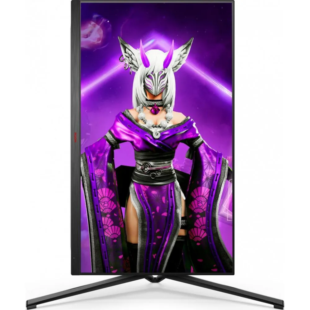 Monitor AOC AG324UX - 31,5"/3840x2160 (4K)/144Hz/IPS/FreeSync/HDR/1 ms/pivot/Czarno-czerwony - zdjęcie