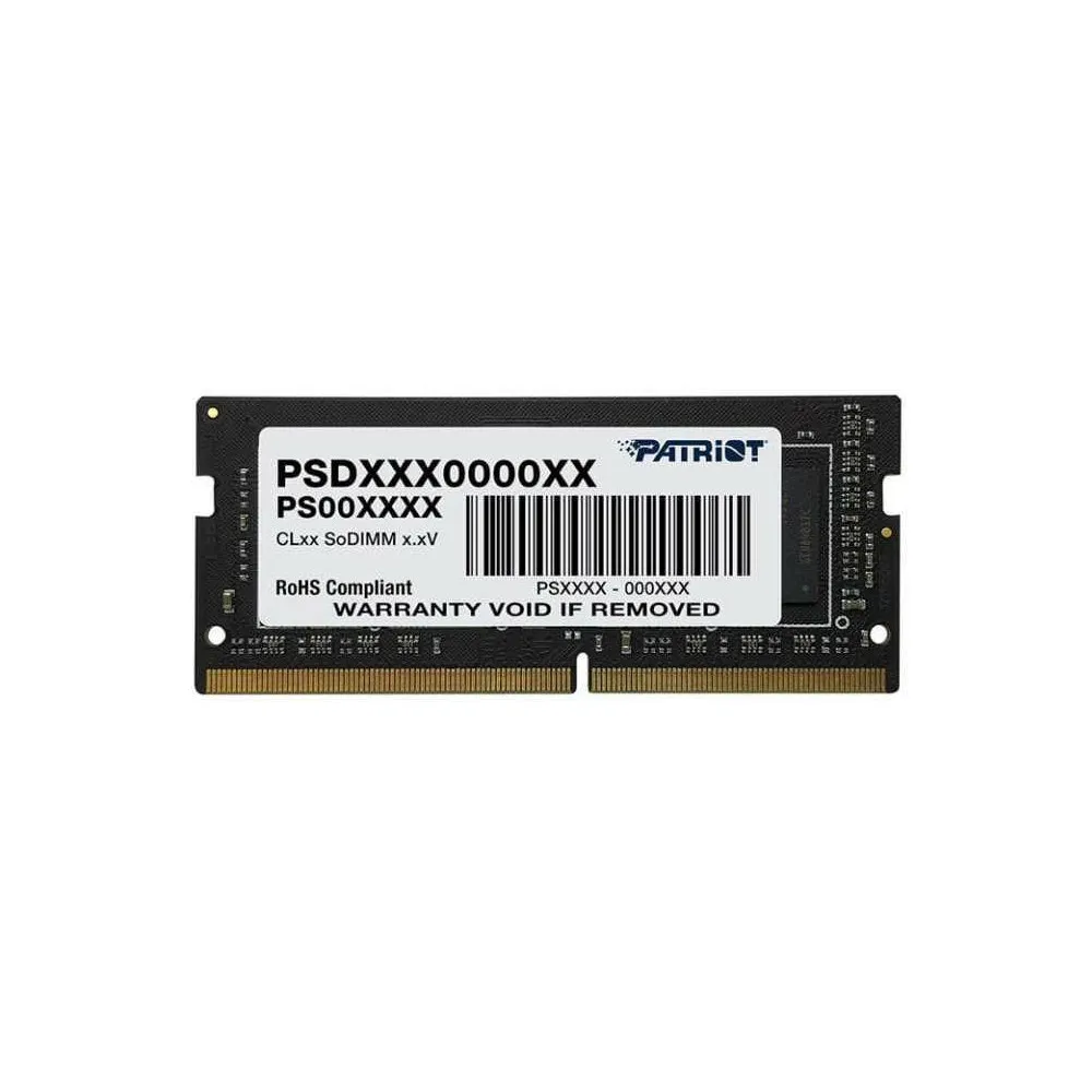 Pamięć RAM 1x32GB SO-DIMM DDR4 Patriot PSD432G32002S, 3200MHz, CL22, Non-ECC, 1,2 V | Sklep ITnes.pl, IT for BUSINESS