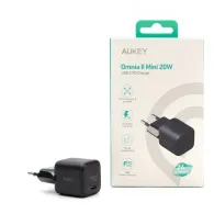 Ładowarka USB-C GaN AUKEY Omnia II Mini 20W PA-B1T - Power Delivery 20W, Czarna