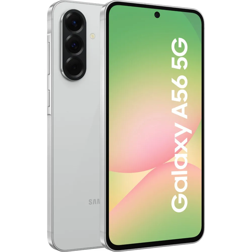 Zdjęcie produktu Smartfon Samsung Galaxy A56 SM-A566BZAAEUE - Exynos 1580/6,7" 2340x1080/128GB/RAM 8GB/5G/Szary/50+12Mpix/Android/2 lata Carry-in