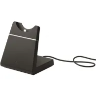 Słuchawki bezprzewodowe nauszne Jabra Evolve 65 SE Link 380a UC Stereo Stand 6599-833-499 - Czarne | Sklep ITnes.pl - IT for BUS