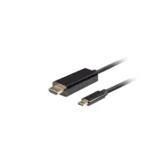 Kabel Lanberg USB-C do HDMI 2.0 CA-CMHD-10CU-0010-BK, 1 m, Czarny | Sklep ITnes.pl, IT for BUSINESS