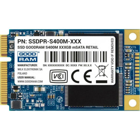Dysk SSD 120 GB mSATA GoodRAM S400M SSDPR-S400M-120 - zdjęcie poglądowe 1