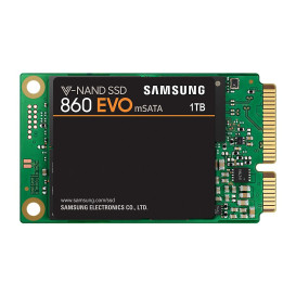 Dysk SSD 1 TB mSATA Samsung 860 EVO MZ-M6E1T0BW - SATA III/550-520 MBps/MLC/AES 256-bit