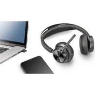 Słuchawki bezprzewodowe nauszne Poly Voyager Focus 2 USB-A MS-Teams 213726-02 - Czarne | Sklep ITnes.pl - IT for BUSINESS