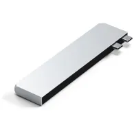 Replikator portów Satechi Pro Hub Slim ST-HUCPHSS - USB 4, HDMI, 2x USB-A, SD/microSD, USB-C, Srebrny