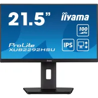 Monitor iiyama ProLite XUB2292HSU-B6, 21,5", 1920x1080 (FHD), 100Hz, IPS, FreeSync, 0,400 ms, pivot, Czarny | Sklep ITnes.pl, IT