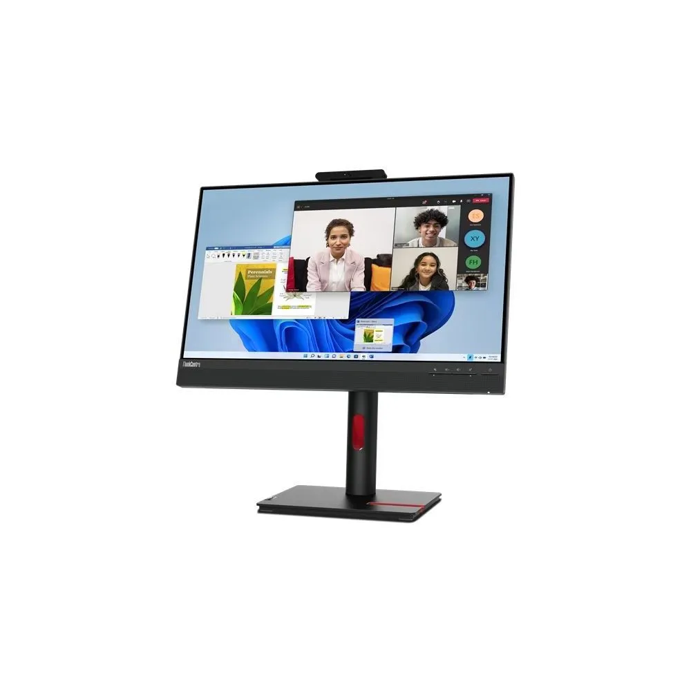 Monitor Lenovo ThinkCentre Tiny-In-One 24 Gen 5 12NBGAT1EU - 23,8"/1920x1080 (Full HD)/60Hz/IPS/6,000 ms/pivot/kamera/MT/Czarny
