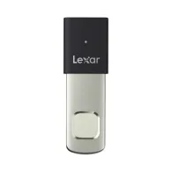 Pendrive Lexar 128GB Fingerprint F35pro LJDF35P128G-RNBNG - USB-A 3.2 Gen 1, 400MB|s|350MB|s, Czarny, Srebrny