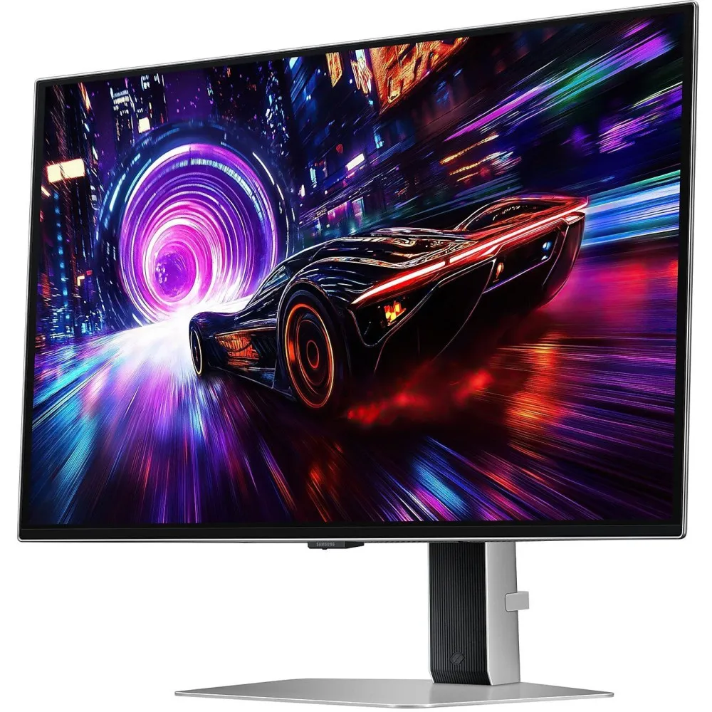 Monitor Samsung Odyssey G8 LS27FG810SUXEN - 27"/3840x2160 (4K)/240Hz/QD-OLED/0,3 ms/pivot/Srebrno-czarny - zdjęcie