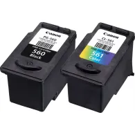 Zestaw tuszów Canon PG-560/CL-561 Black Color 3713C006 - Oryginał, Czarny do 180 stron, Kolor do 180 stron