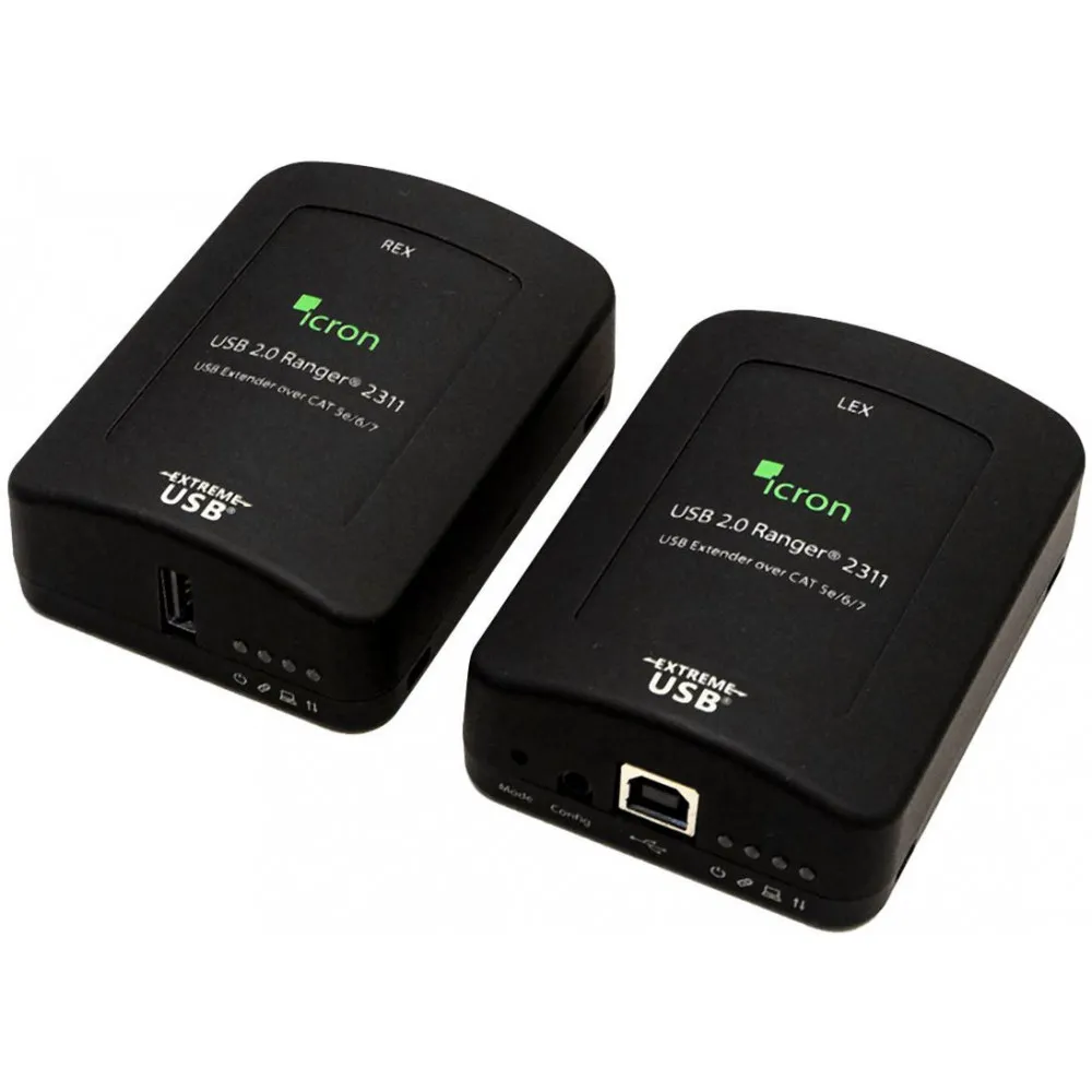 Przedłużacz USB Poly USB 2.0 CAT 5e/6/7 7230-87590-101 - Czarny | Sklep ITnes.pl - IT for BUSINESS