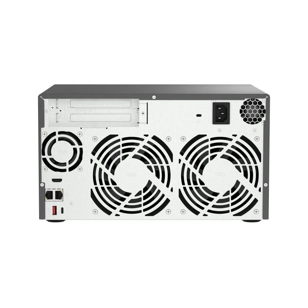 Zdjęcie produktu Serwer NAS QNAP Tower TVS-H874-I5-X7 - Tower/Intel Core i5-12400/32 GB RAM/48 TB/8 wnęk/2 x M.2/hot-swap/3 lata Carry-in