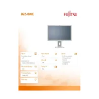 Monitor Fujitsu B22-8WE S26361-K1653-V140, 22", 1680x1050 (WSXGA+), 76Hz, 16:10, TN, 5 ms, Szary | Sklep ITnes.pl, IT for BUSINESS
