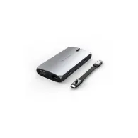 Replikator portów Satechi On-the-Go Multiport Adapter ST-UCMBAM - USB-C, 2x USB-A, HDMI, VGA, Ethernet, microSD i SD, Szary