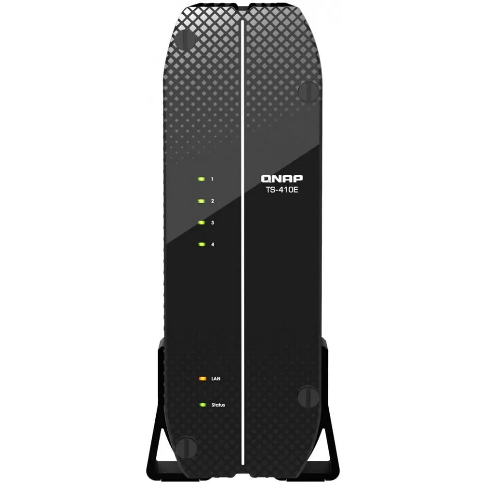Serwer NAS QNAP Tower TS-410E-8G, Tower, Intel Celeron J6412, 8GB RAM, 4 wnęki, hot-swap, 3 lata Carry-in | Sklep ITnes.pl, IT f