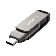 Pendrive Lexar 64GB JumpDrive Dual Drive D400 LJDD400064G-BNQNG - USB 3.1, 130MB|s, Szary