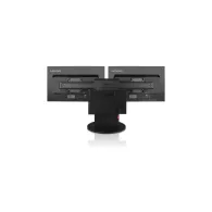 Uchwyt do komputera Lenovo ThinkCentre Tiny In One Dual Monitor Stand 4XF0L72016 - Czarny