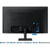 Monitor Samsung Smart M7 M70D LS32DM702UUXDU, 32", 3840x2160 (4K), 60Hz, VA, HDR, 4 ms, USB-C, Czarny | Sklep ITnes.pl, IT for B