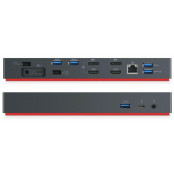 Stacja dokująca Lenovo ThinkPad Thunderbolt 3 Dock Gen 2 40AN0135EU - 1 x Thunderbolt 3, 2 x DP, 5 x USB 3.0, 2 x HDMI, 1 x RJ-45 - zdjęcie 2