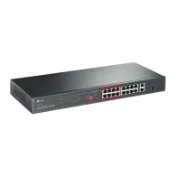 Switch niezarządzalny TP-Link TL-SL1218P, 16x 10|100Mbps, 2x 1000Mbps, 1x combo RJ45|SFP, POE+ 150W | Sklep ITnes.pl, IT for BUS