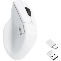 Mysz bezprzewodowa ergonomiczna Keychron M6 A3 M6-A3 - 26000 DPI, 1000 Hz, Biała