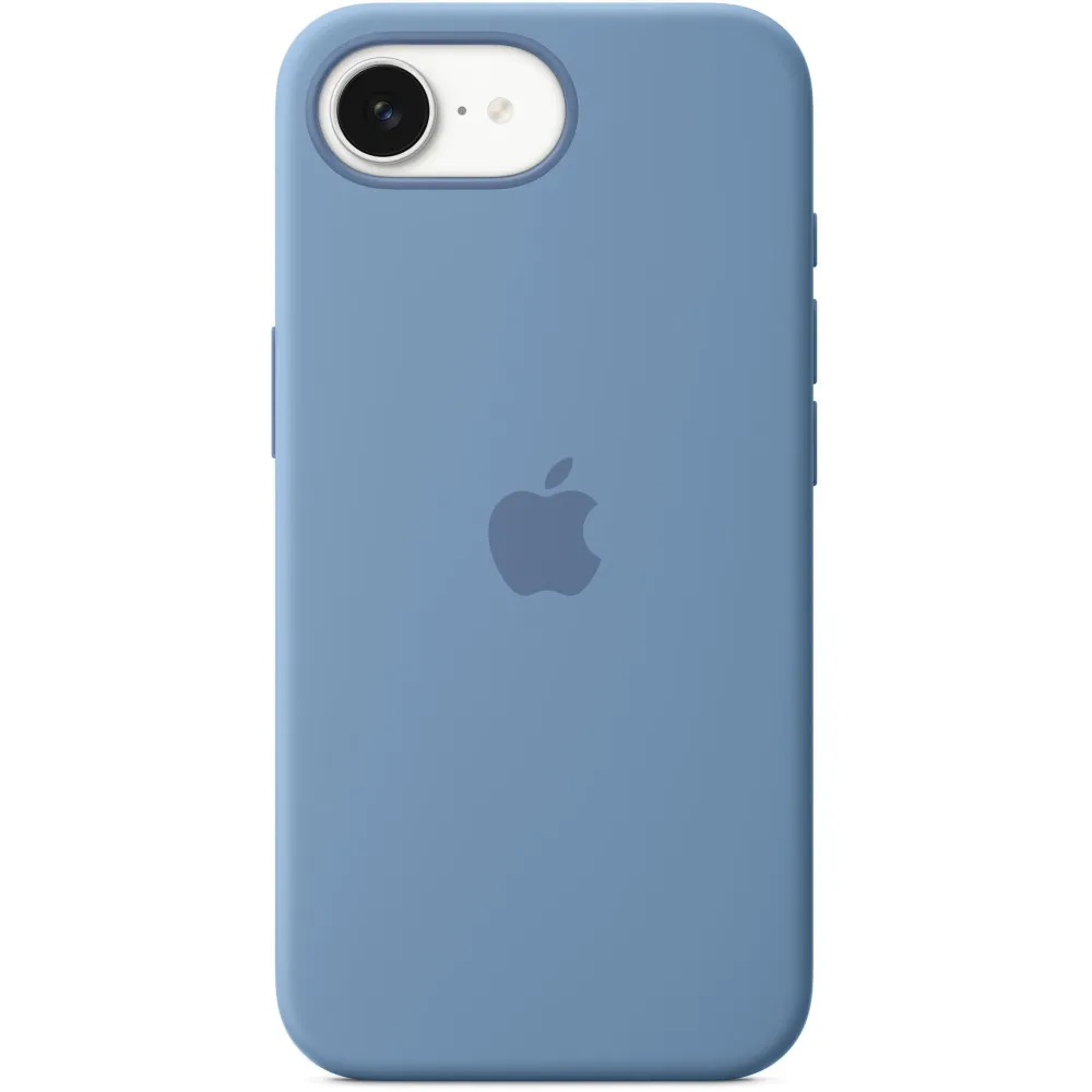 Etui silikonowe Apple Silicone Case do iPhone 16e MD3Q4ZM/A, Niebieskie | Sklep ITnes.pl, IT for BUSINESS