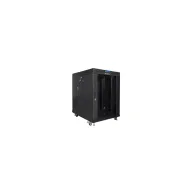 Szafa rack 19" 15U Lanberg FF01-8015-12BL, 800 x 1000 x 928 mm, drzwi szklane, LCD | Sklep ITnes.pl, IT for BUSINESS