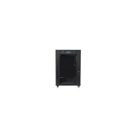 Szafa rack 19" 15U Lanberg FF01-8015-12BL, 800 x 1000 x 928 mm, drzwi szklane, LCD | Sklep ITnes.pl, IT for BUSINESS