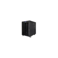 Szafa rack 19" 15U Lanberg FF01-8015-12BL, 800 x 1000 x 928 mm, drzwi szklane, LCD | Sklep ITnes.pl, IT for BUSINESS