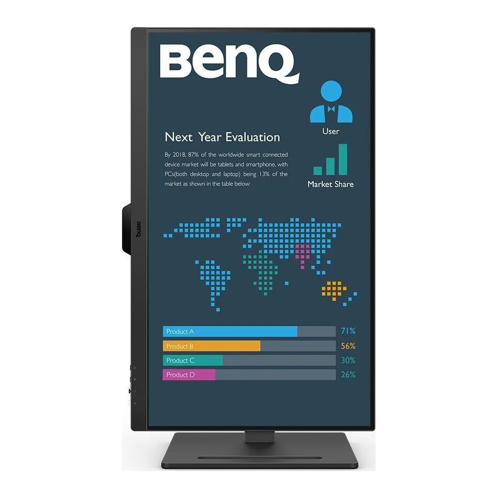 Monitor Benq BL2790T 9H.LMGLJ.LBE - 27"/1920x1080 (Full HD)/IPS/5 ms/pivot/Czarny - zdjęcie