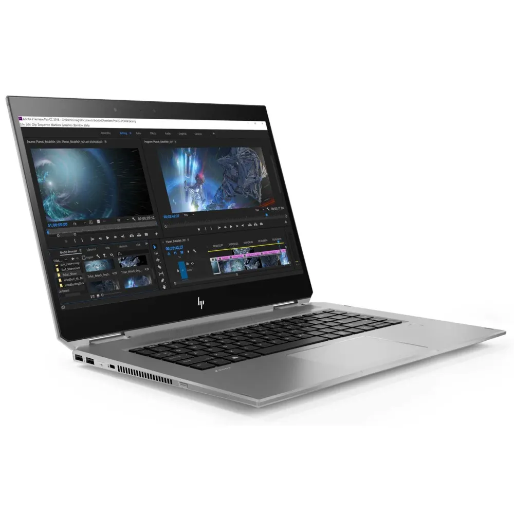 Laptop HP ZBook Studio x360 G5 4QH72EA - i7-8750H/15,6" 3 IPS MT/RAM 16GB/SSD 512GB/Quadro P1000/Windows 10 Pro/3 lata Carry-in - zdjęcie