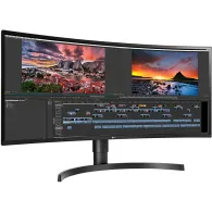 Monitor LG 34WN80C-B, 34", 3440x1440 (UWQHD), 60Hz, 21:9, zakrzywiony, IPS, HDR, 5 ms, USB-C, Czarny | Sklep ITnes.pl, IT for BU